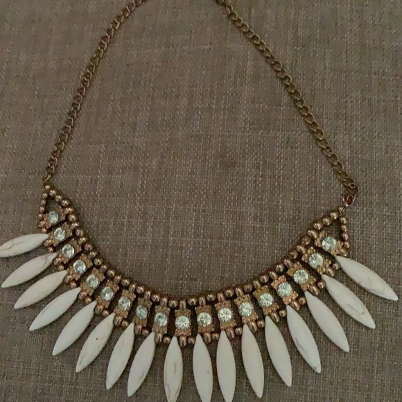 Boho chunky necklace - Picture 6 of 9
